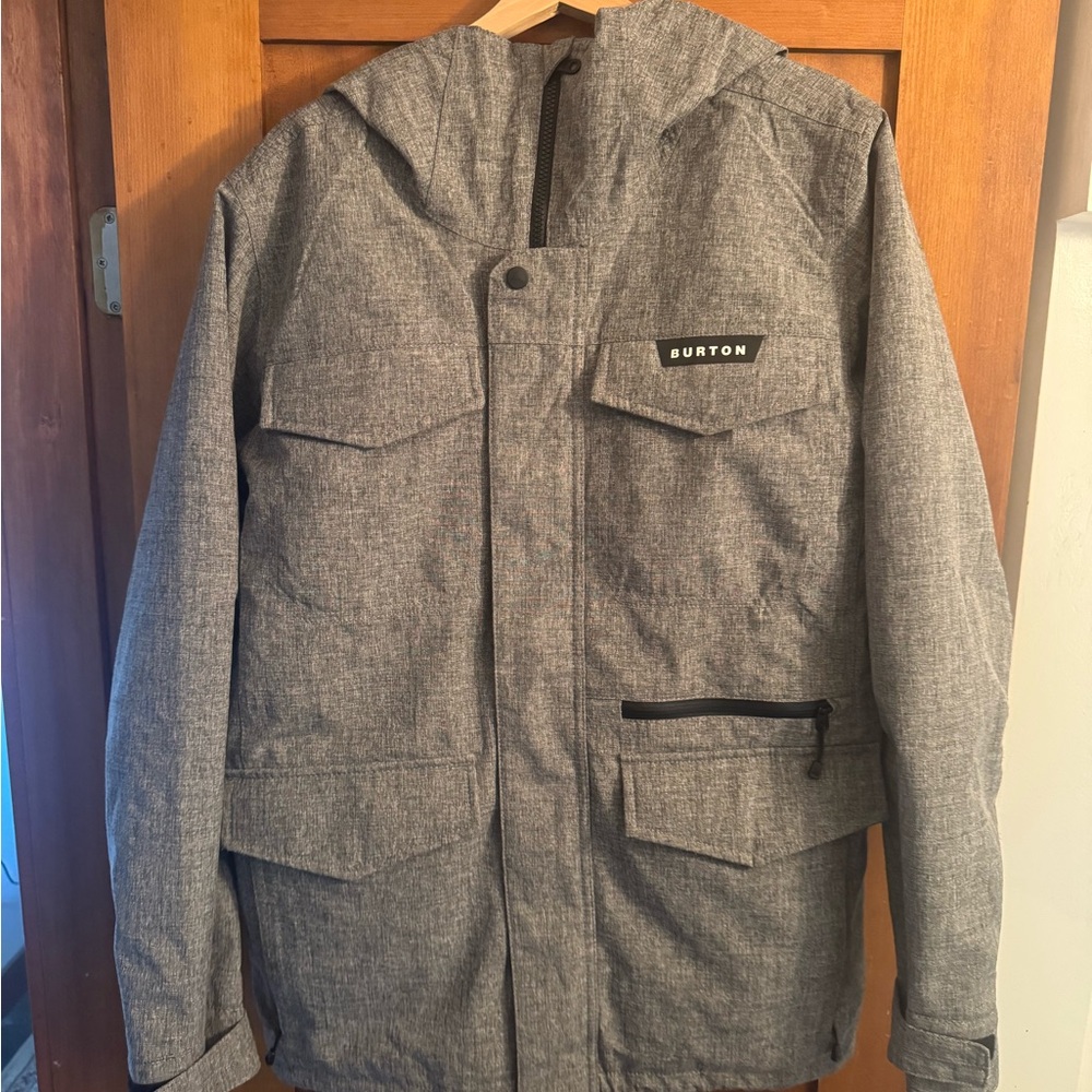 Burton Heather Gray Men's Ski Jacket